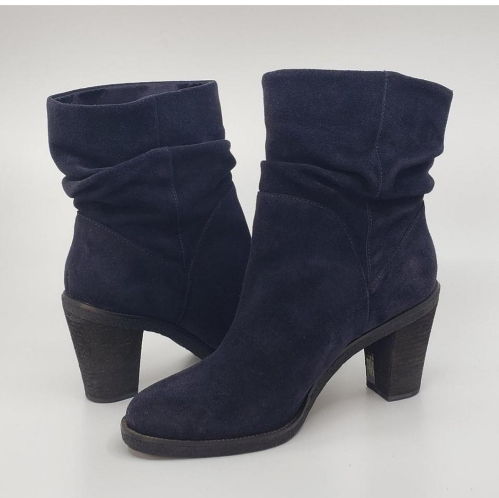 Vince Camuto Blue slouch booties